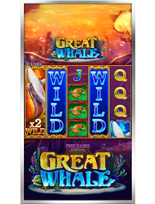 GREAT WHALEのゲーム画面