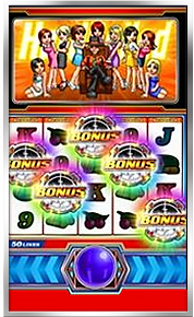 ビデオスロットHardBoiledの筐体画像