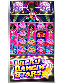 LUCKY DANCIN' STARSのゲーム画面