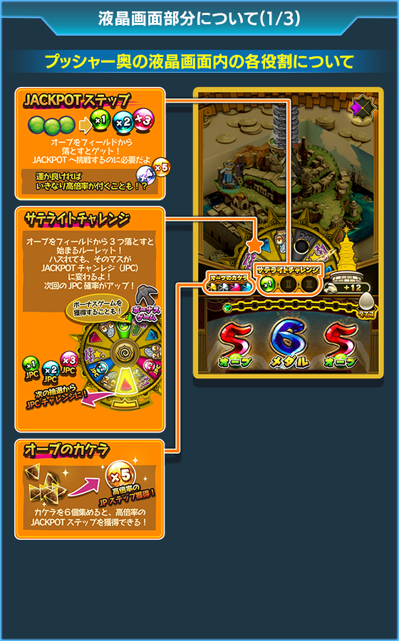 バベルのメダルタワーＷ！のゲーム画面