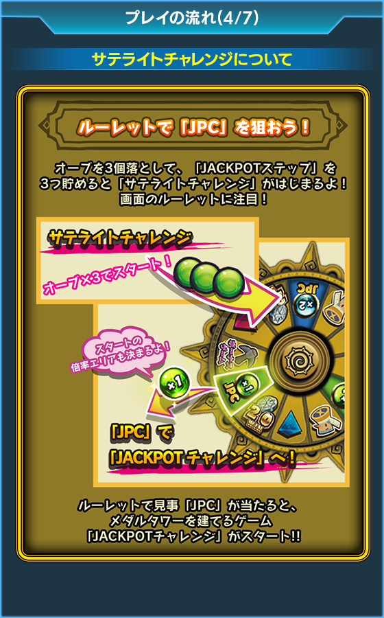 バベルのメダルタワーＷ！のゲーム画面