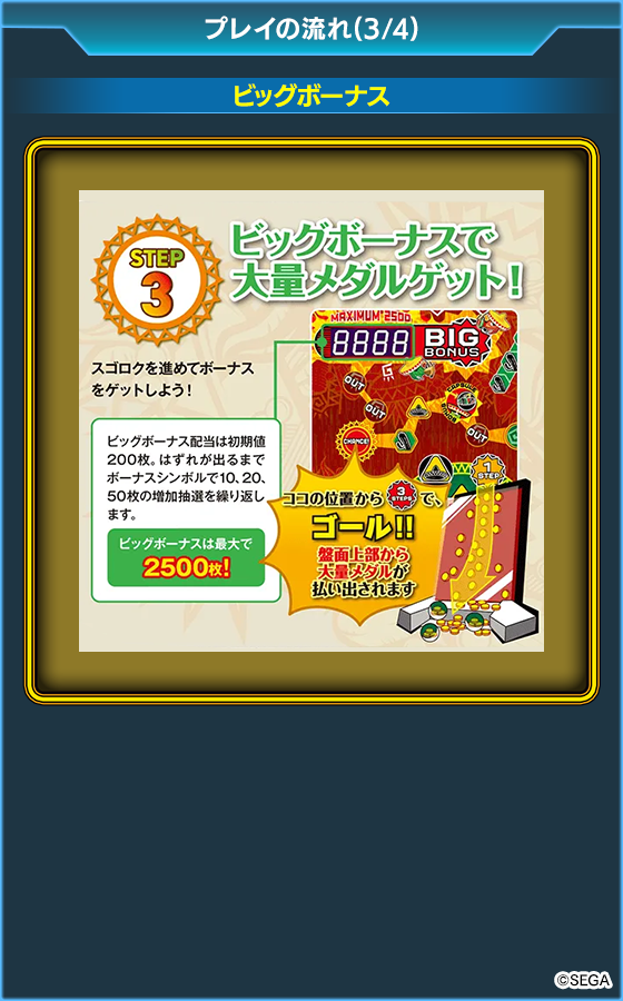 ガチャマンボ！Jr.のゲーム画面