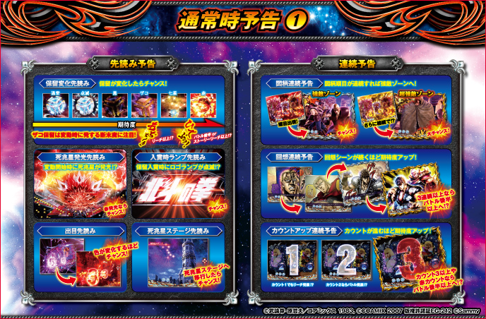 e北斗の拳10のゲーム画面