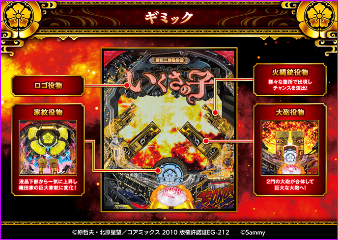 Pいくさの子 織田三郎信長伝のゲーム画面