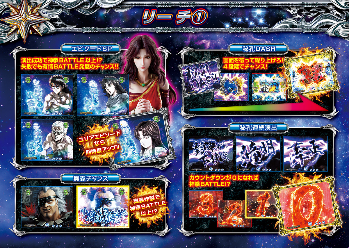 P北斗の拳9 闘神のゲーム画面