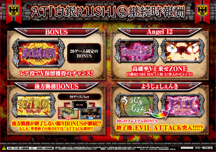 パチスロ幼女戦記のゲーム画面