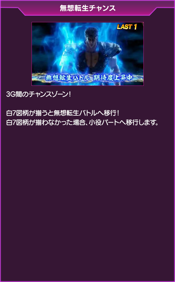 北斗の拳～BATTLE BONUS～のゲーム画面