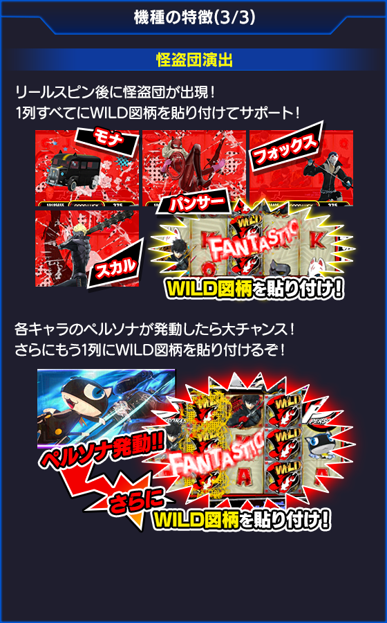 Persona 5 for REELSのゲーム画面