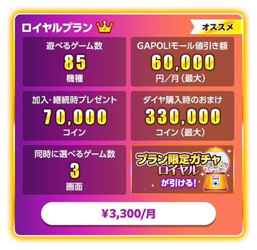 ロイヤルプラン